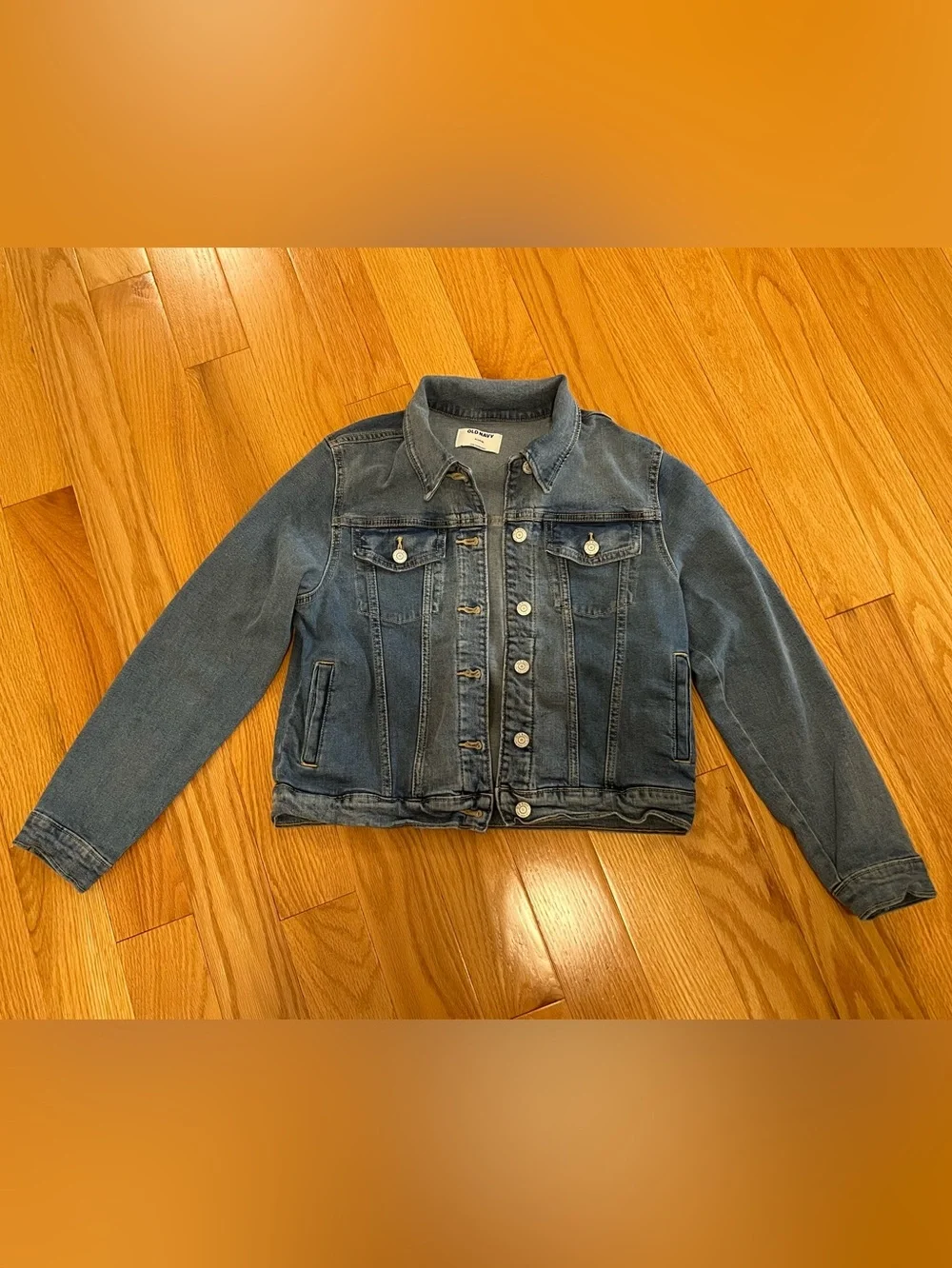 Old Navy Classic Blue Denim Jacket (Size 14-16)